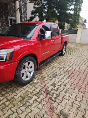 Nissan Titan 2008 Red