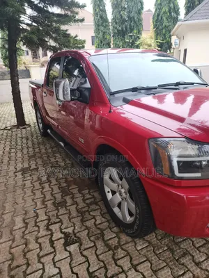 Nissan Titan 2008 Red