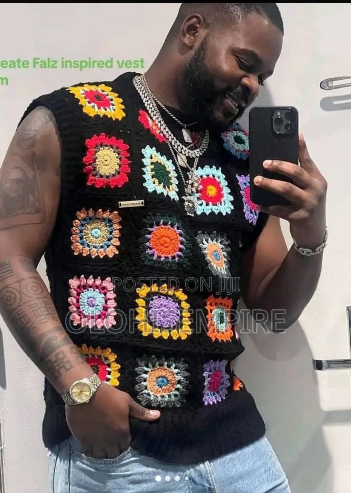 Multicoloured Vest