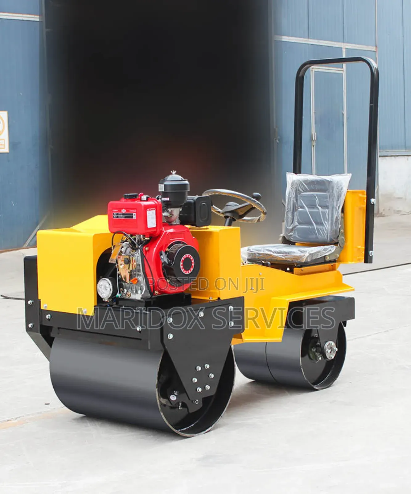 1tons Double Drum Roller