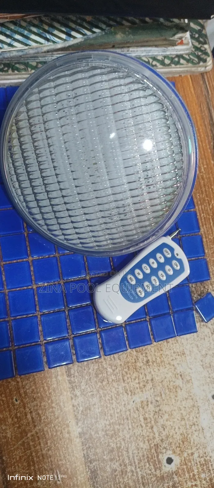 Replacement Bulb Swimming Pool Light With Remote Control