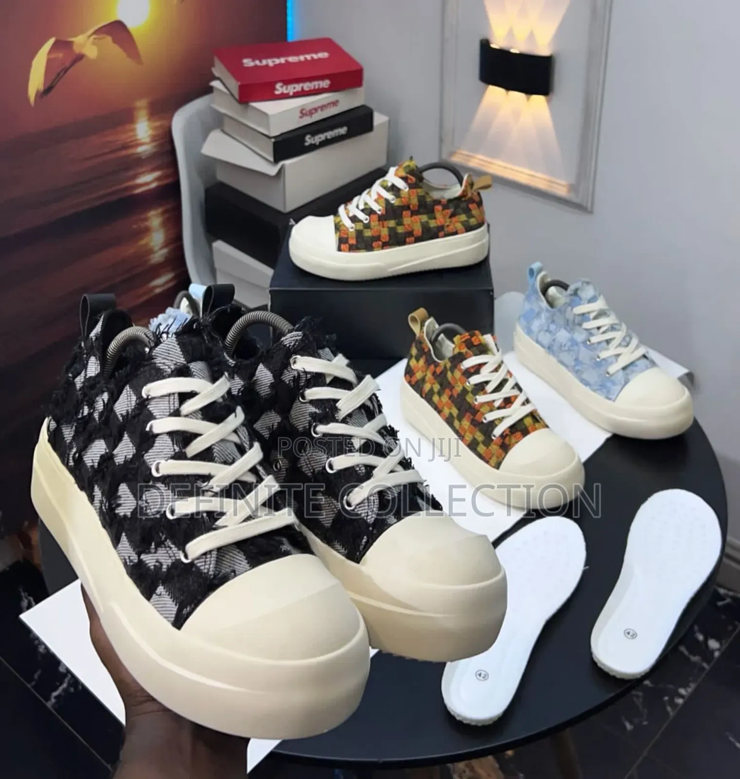 New Era Marni Denim Jeans Sneakers