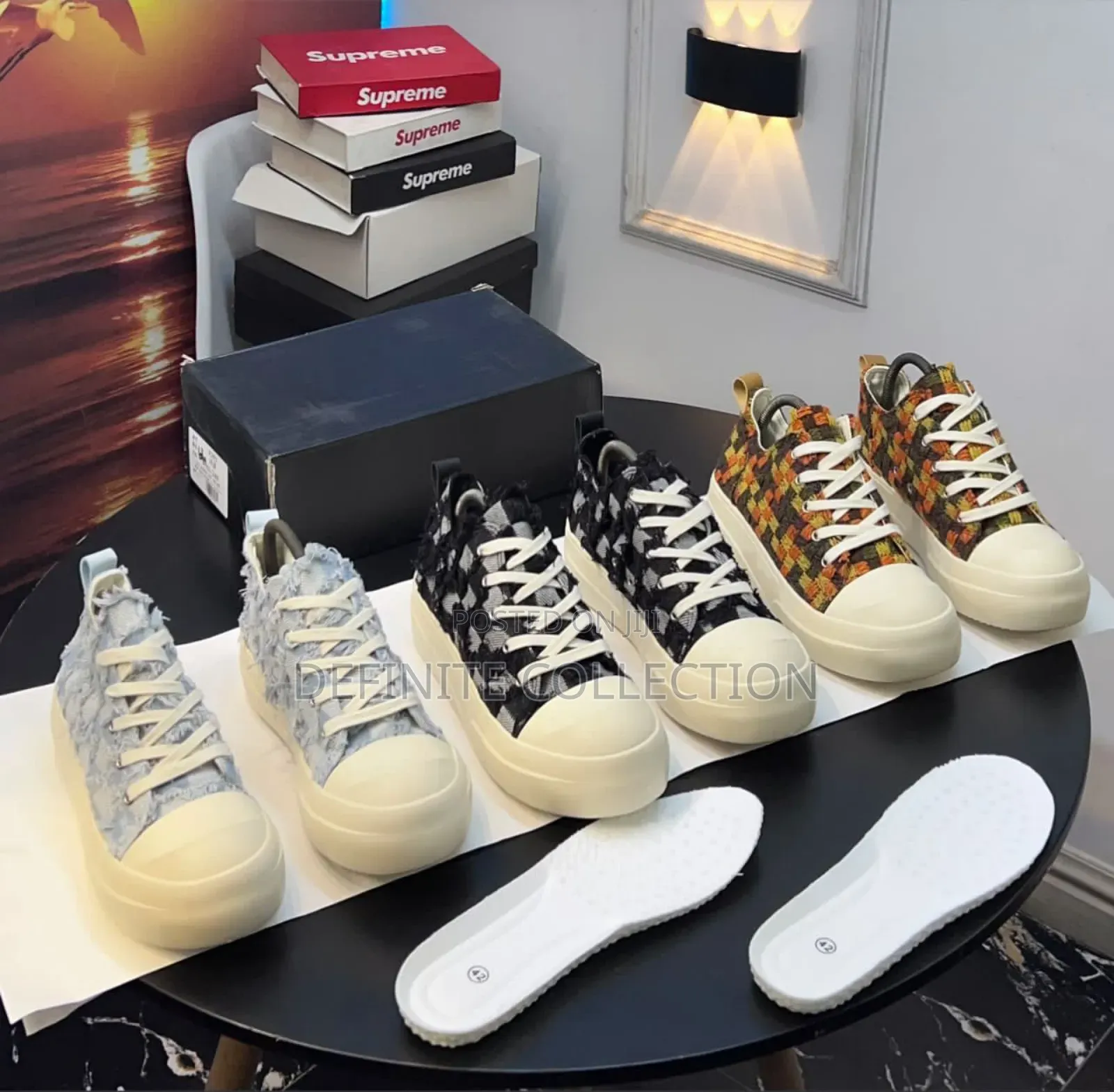 New Era Marni Denim Jeans Sneakers