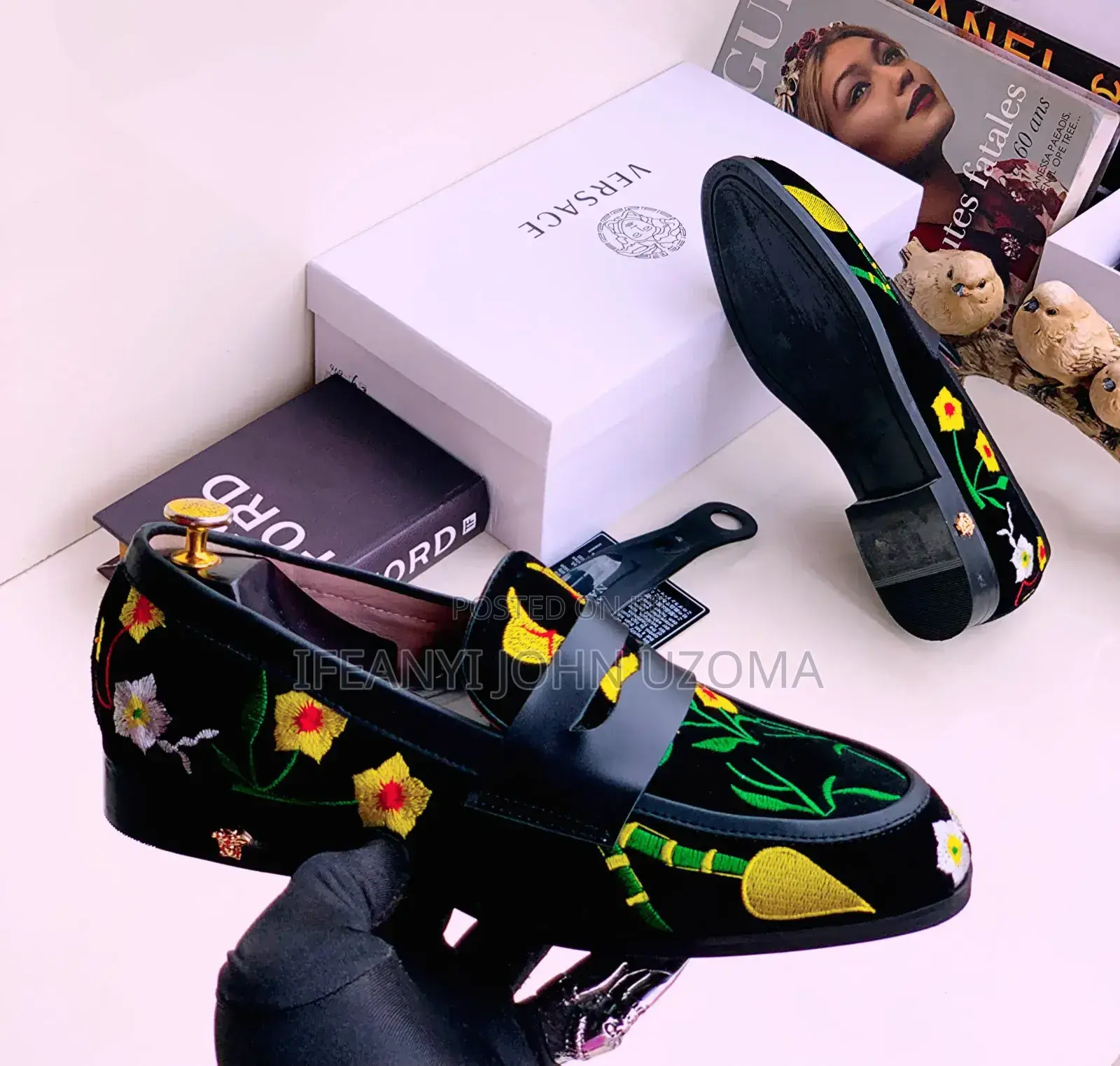 Luxury Designer Versace Shoe