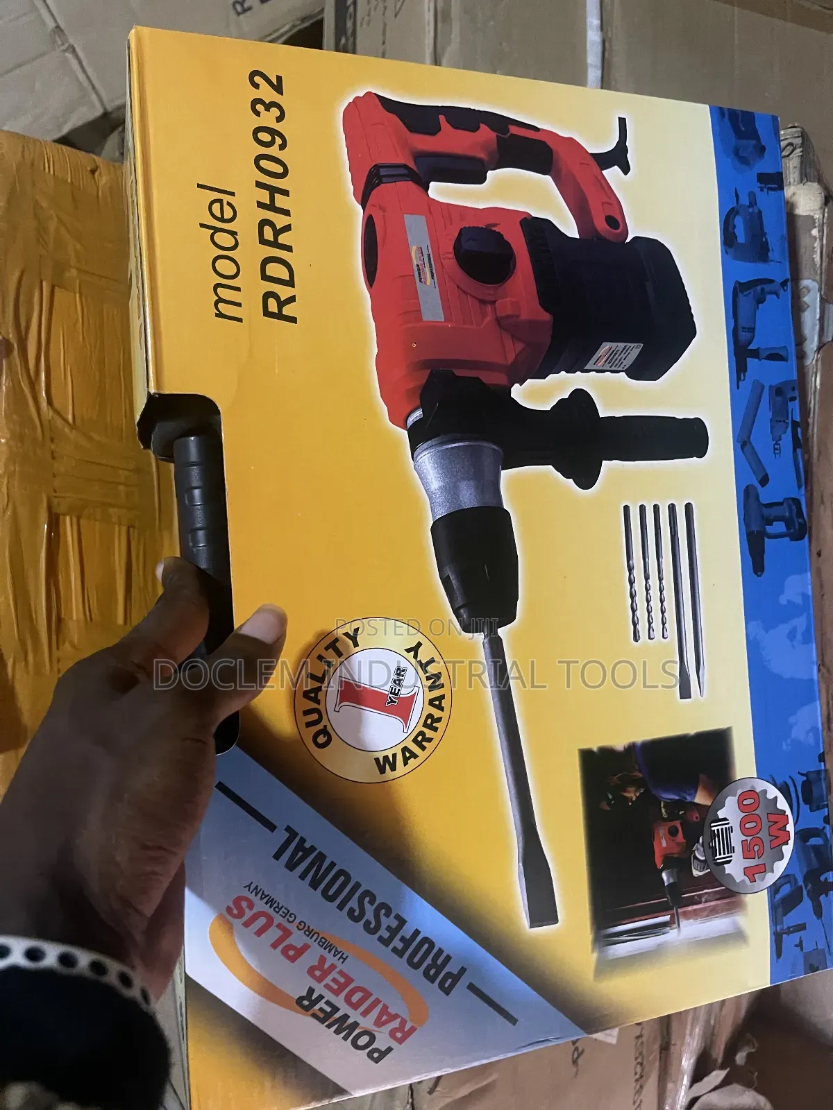 1500w Electric Hammer Drilling Machine