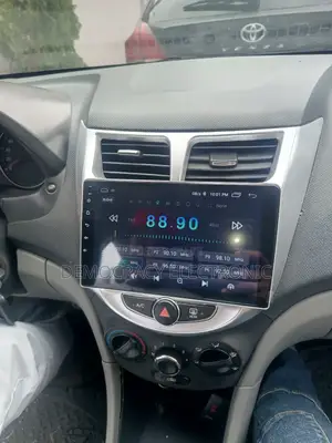Hyundai Accent Android Screen (2011/2016) Model With GPS Map