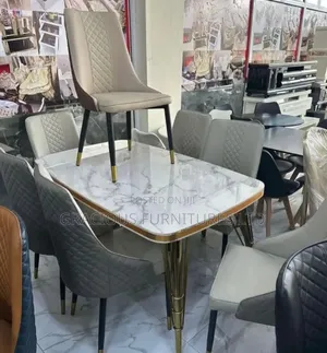 Simple Dining Table With 6 Chairs