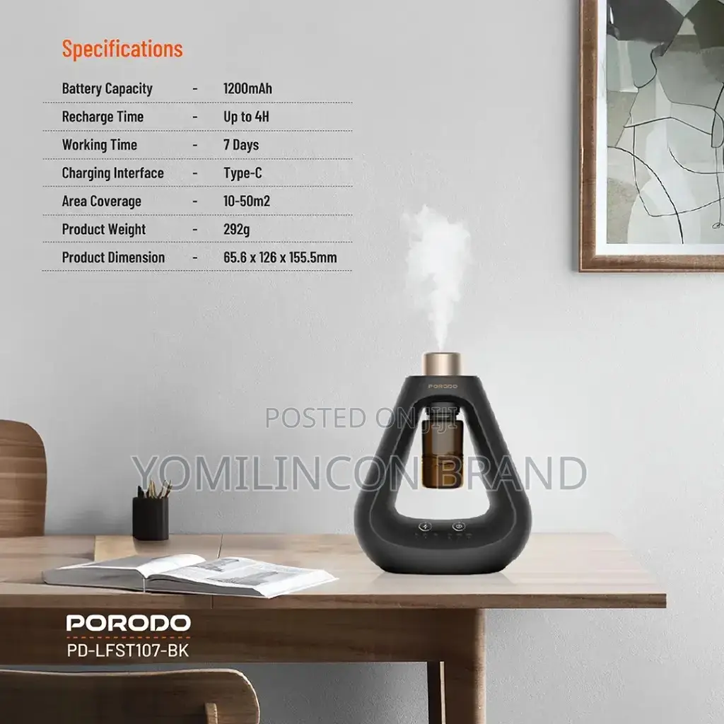 Porodo Aroma Sphere Waterless Diffuser