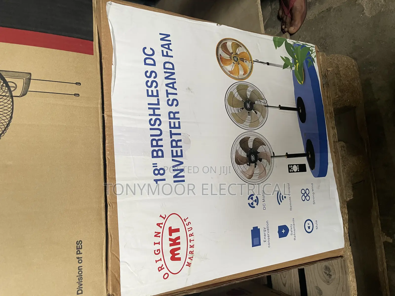 18” Mkt Dc Inverter Standing Fan
