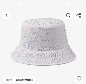 Ladies Stoned Bucket Hat