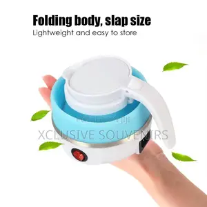 600ml Silicone Travelling Foldable Kettle Leak Proof