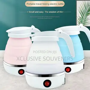 600ml Silicone Travelling Foldable Kettle Leak Proof