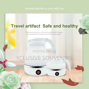 600ml Silicone Travelling Foldable Kettle Leak Proof