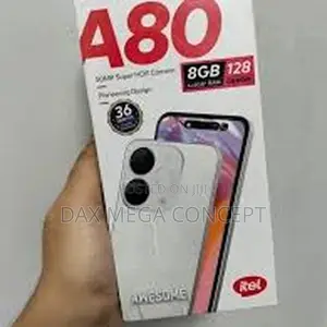New Itel A80 128 GB Black