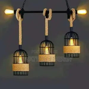 Nordic New Design 3 in 1 Dropping Pendant Light (Bulb)