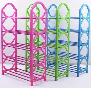5-Layer Plastic Shoe Rack