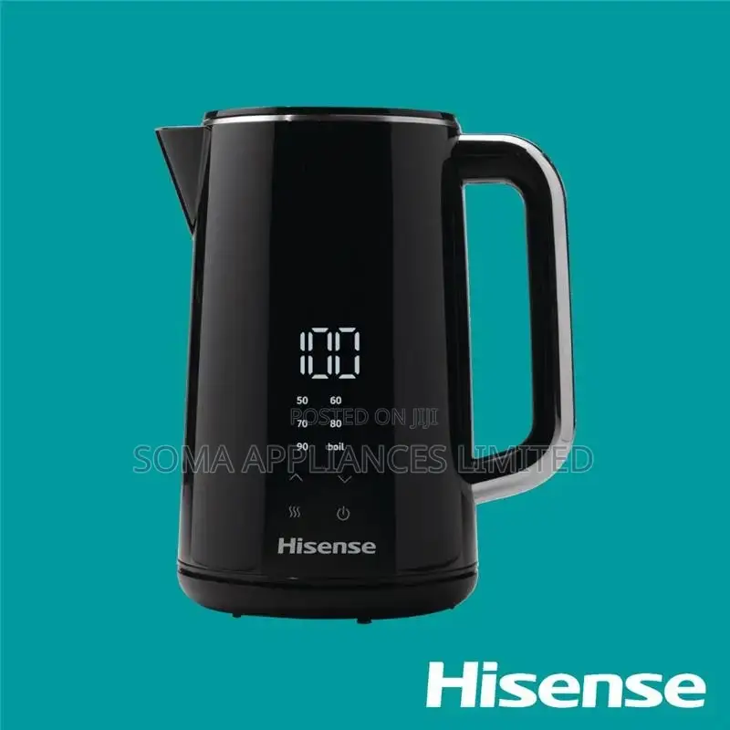 Hisense 1.7l Black Digital Kettle