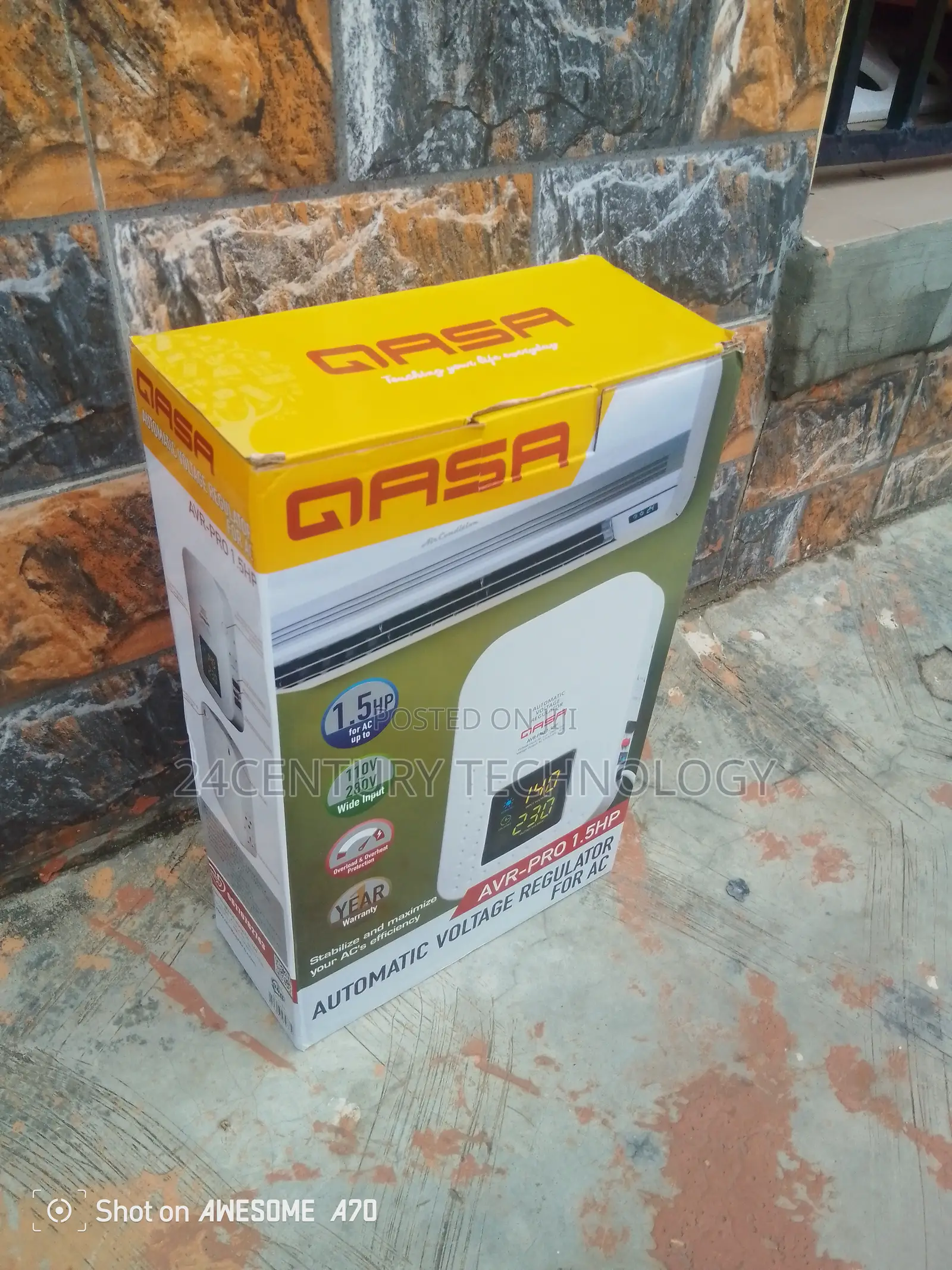 Qasa Avr‐Pro 1.5hp Auto Voltage Regulator