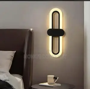 Vertical Oval Shaped Nordic Wall Bracket Led Light