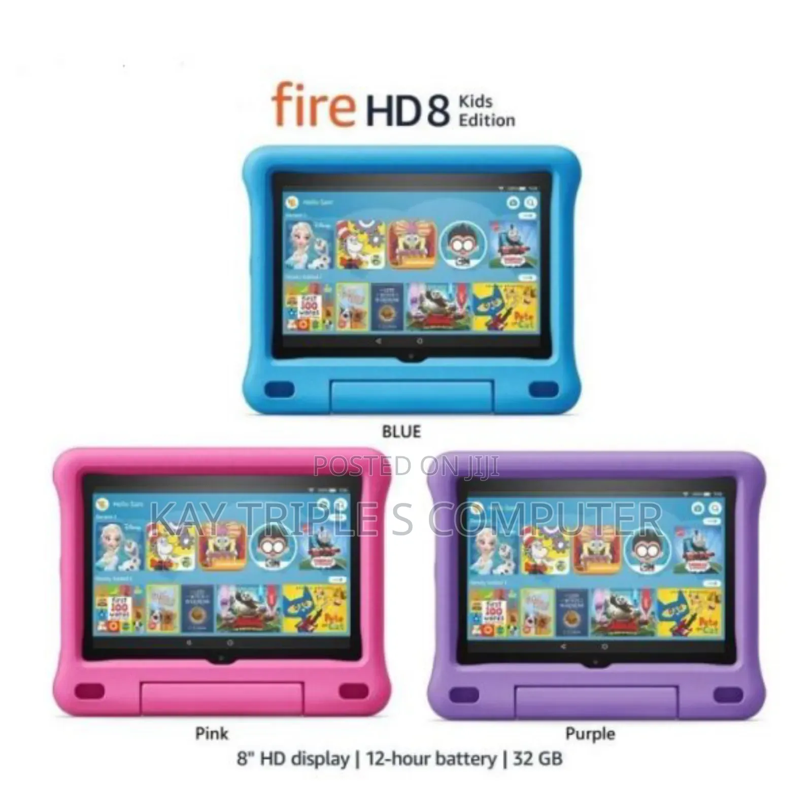 New Amazon Fire HD 8 32 GB