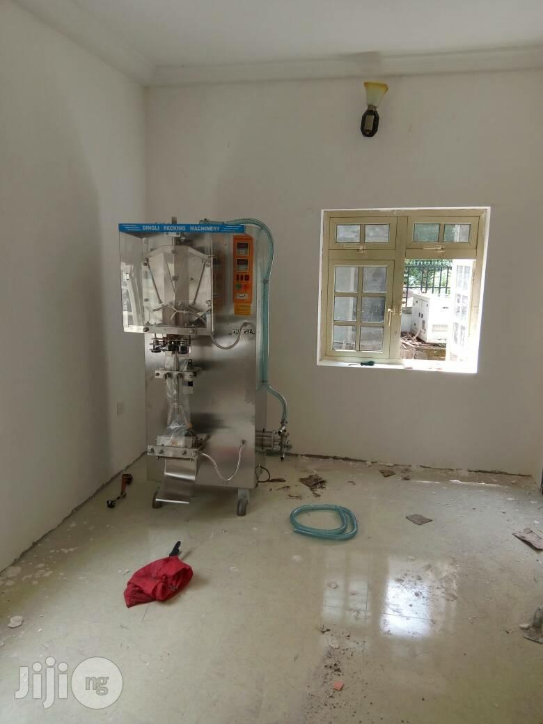 Sachet Water Machine