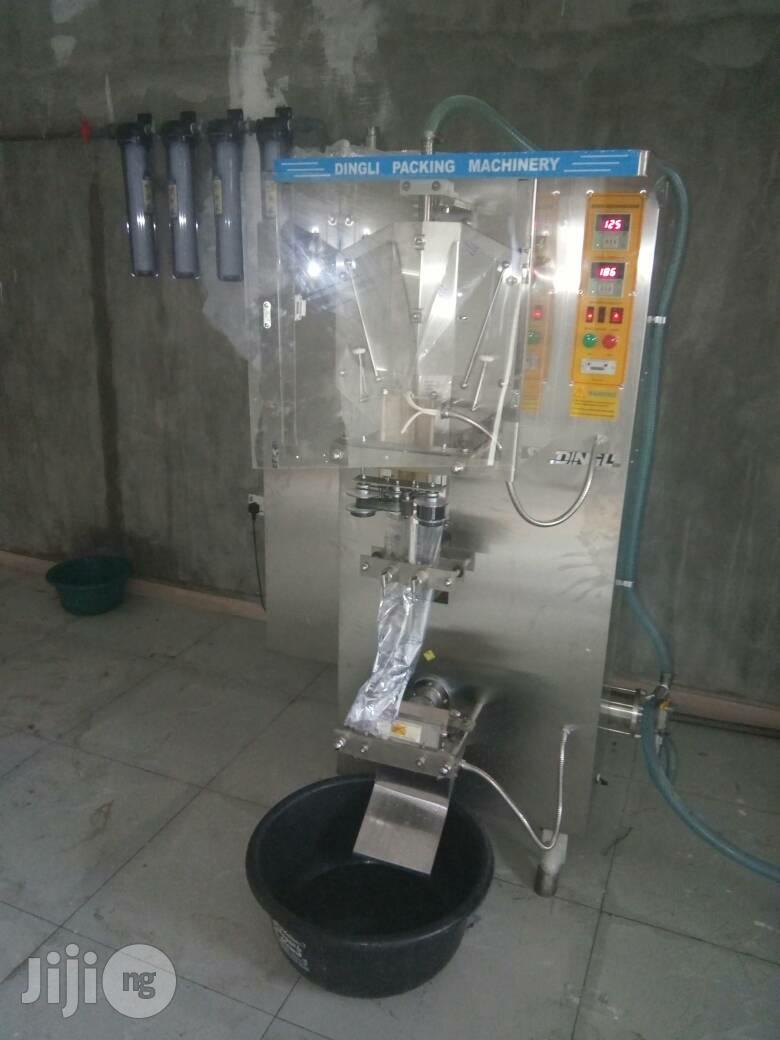Sachet Water Machine