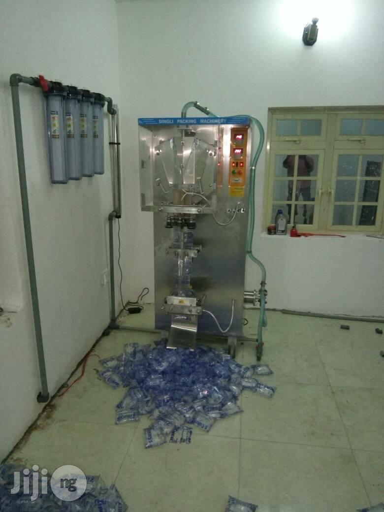 Sachet Water Machine