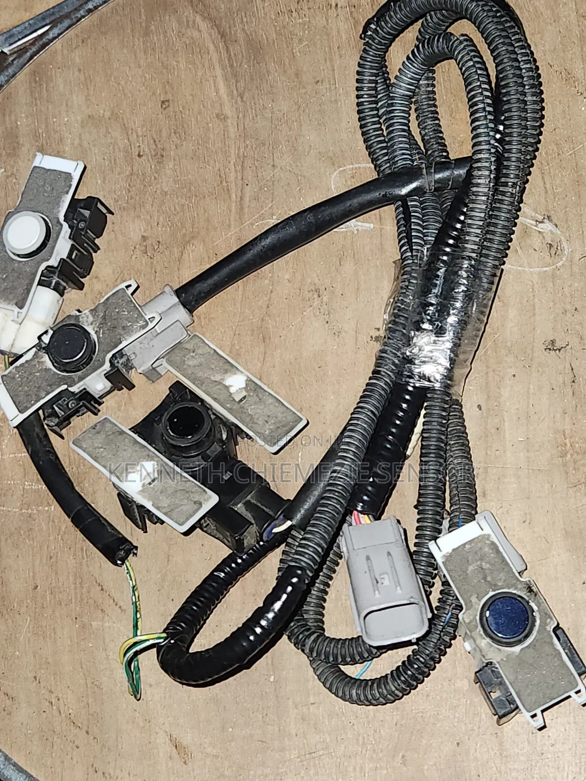Complete Front Bumper Sensor and Wire E S 350 2015