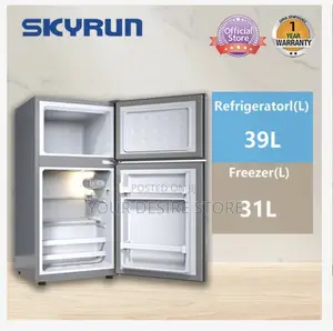 Skyrun 70 Litres Double Door Top Mount Fridge