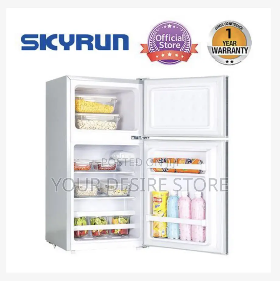 Skyrun 70 Litres Double Door Top Mount Fridge
