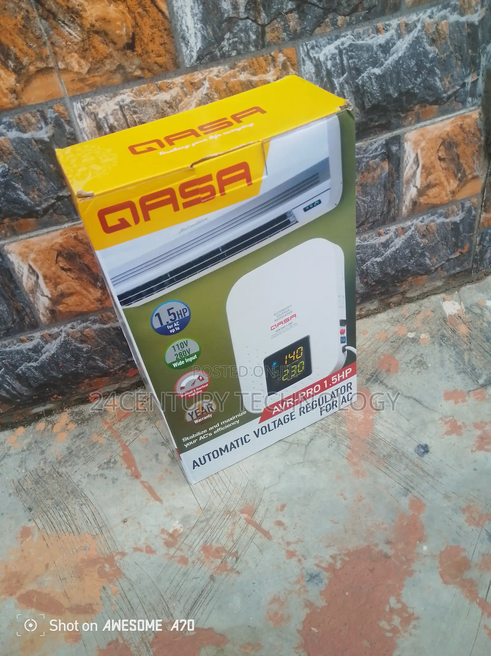 Qasa Avr‐Pro 1.5hp Voltage Saver Unit