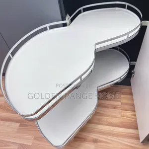 Built-in Cabinet Magic Corner Pot Racks