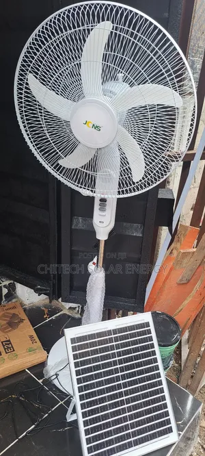 Solar Fan With Panel