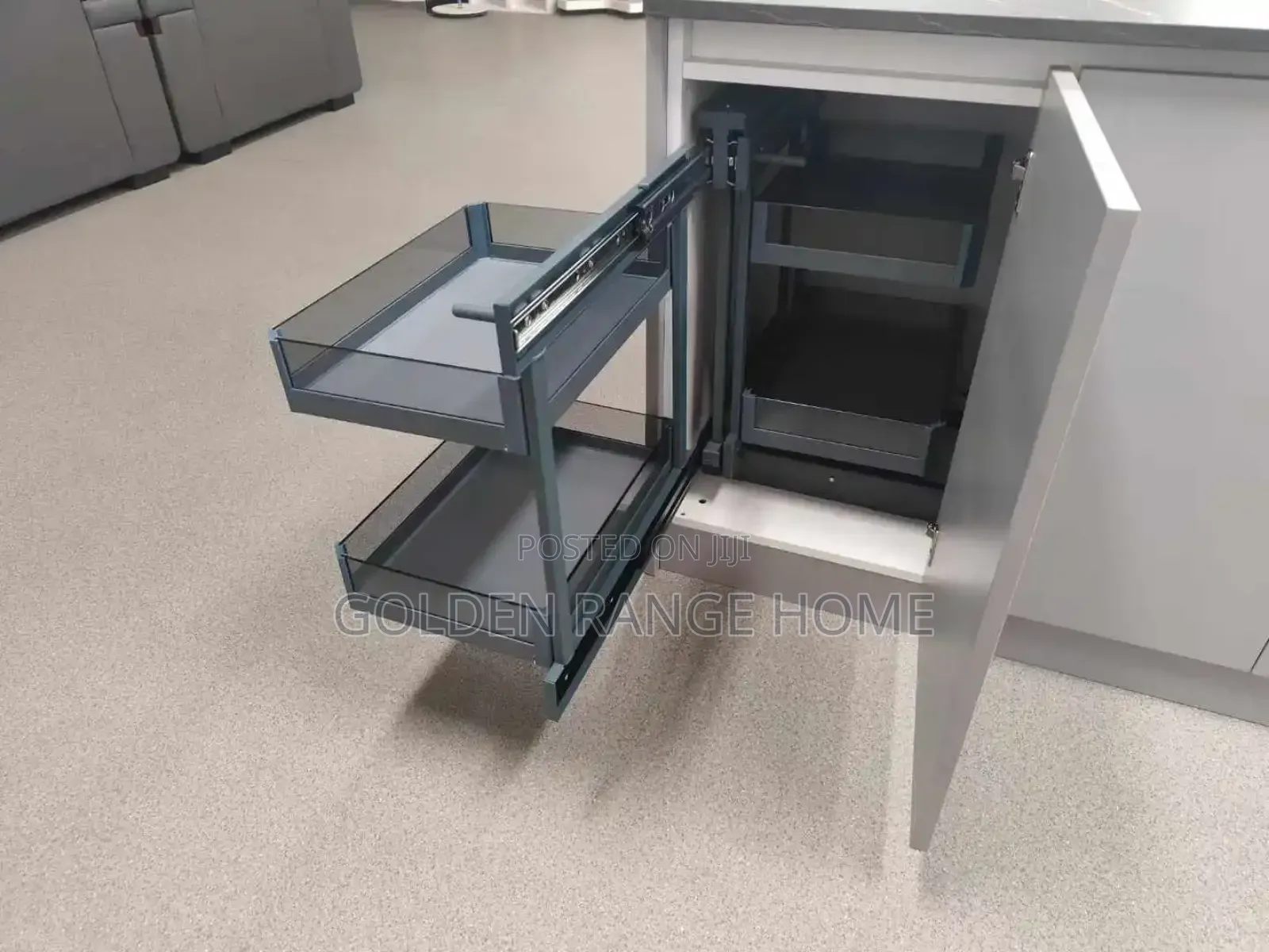 Universal Cabinet Built-in Pot Racks
