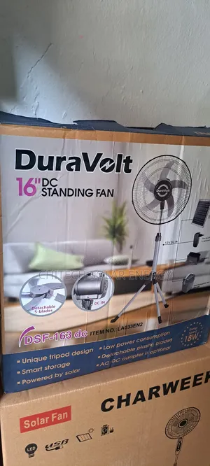 Solar Fan With Solar
