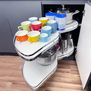 Stainless Steel Cabinet Built-in Pot Racks
