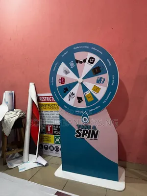Spin to Win Branded Spinning Wheel Lagos