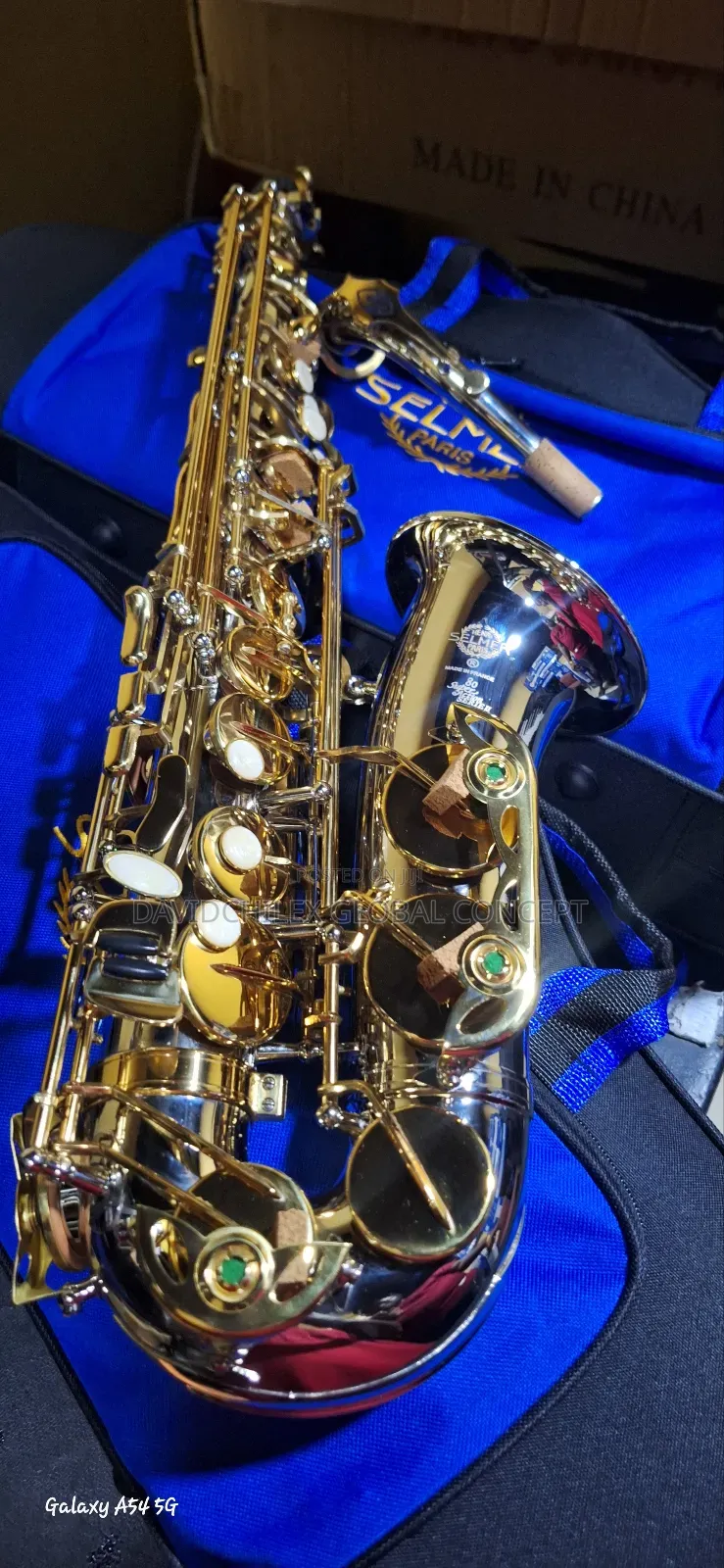 Selmer Gold Alto Saxophone
