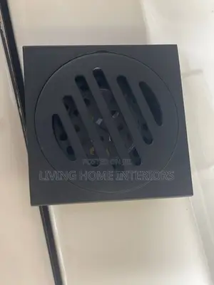 Matte Black 10cm Living Home England Bathroom Floor Drain