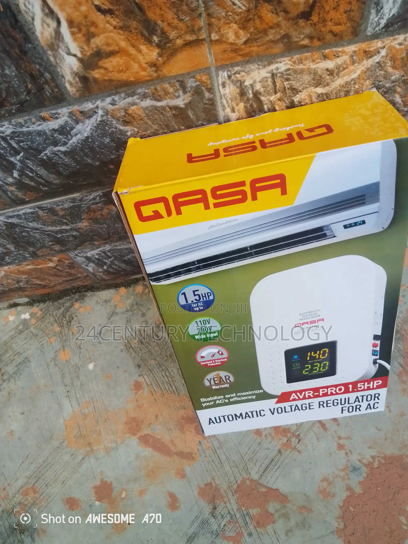 Qasa Avr‐Pro 1.5hp Stabilizer Wall Unit