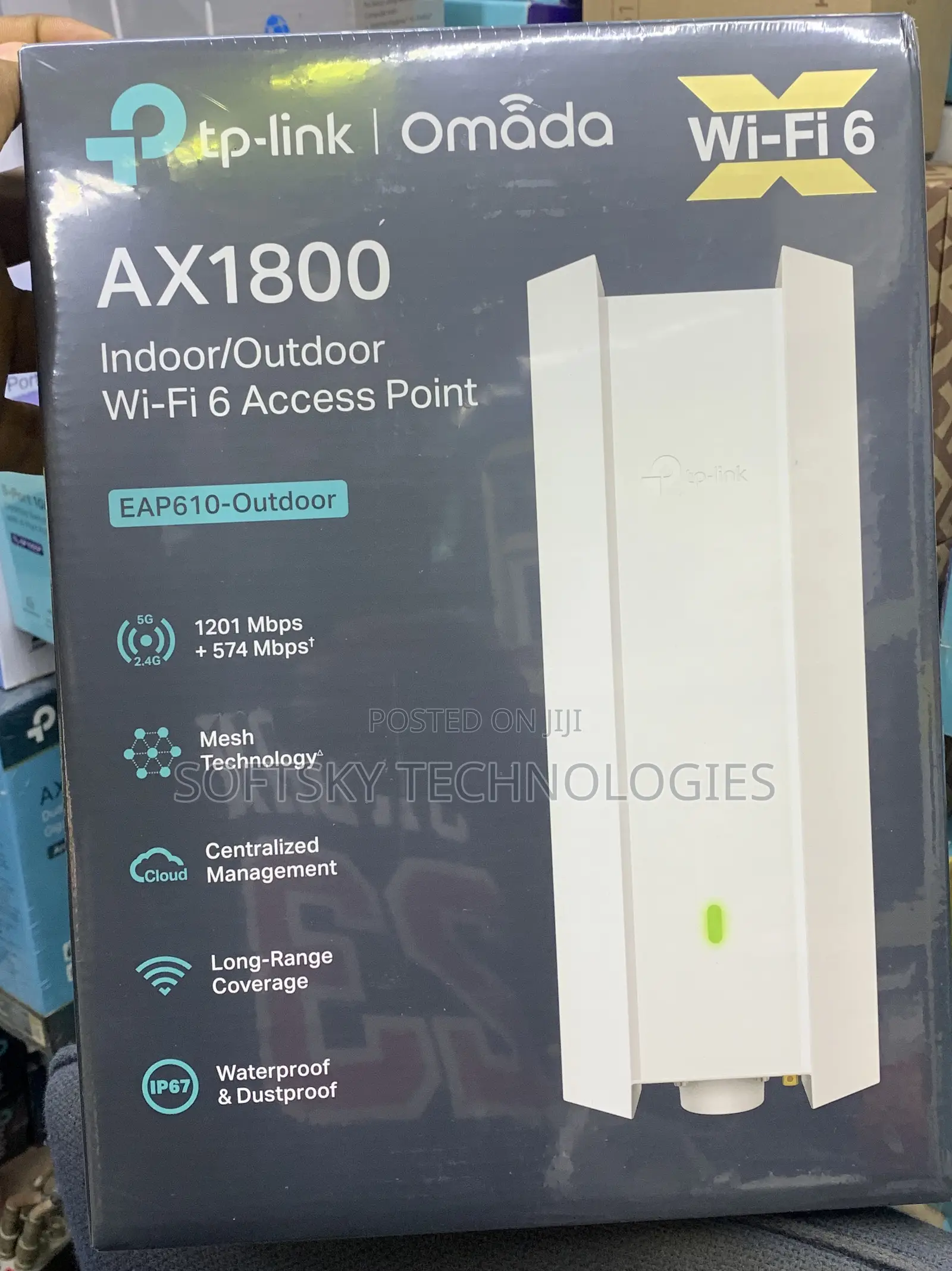 Tp-Link Eap610 Indoor /Outdoor Ax1800 Access Point