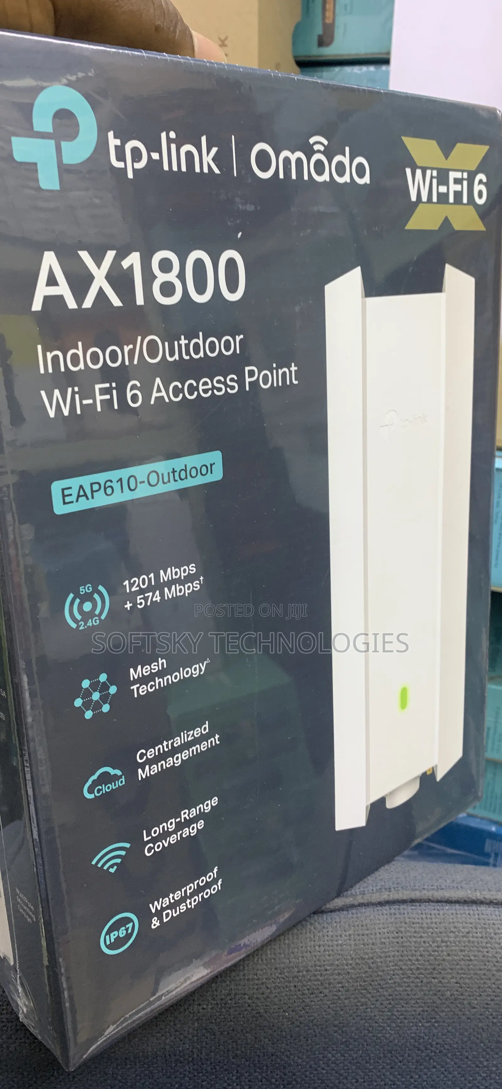 Tp-Link Eap610 Indoor /Outdoor Ax1800 Access Point