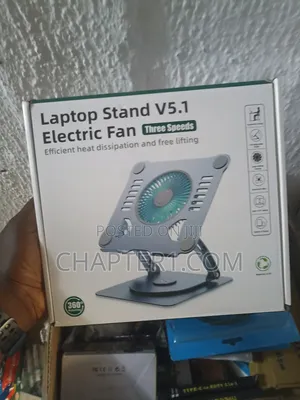 Photo - Laptop Stand V5.1 With Electric Fan