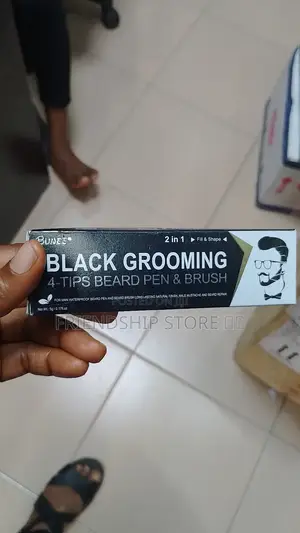 Black Grooming (For Tips Beard Pen and Brush)