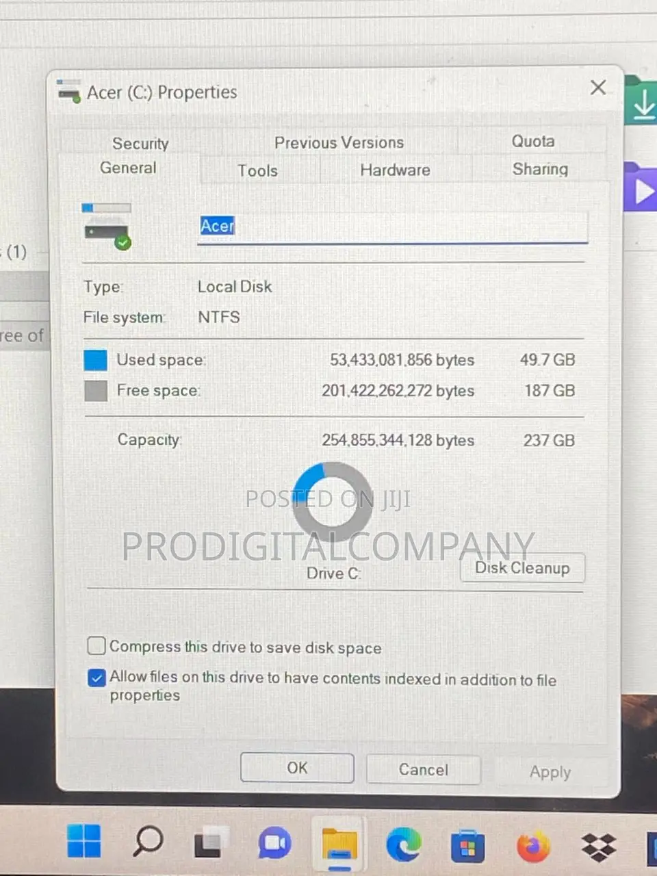 Laptop Acer Nitro 5 8GB Intel Core I5 SSD 256GB