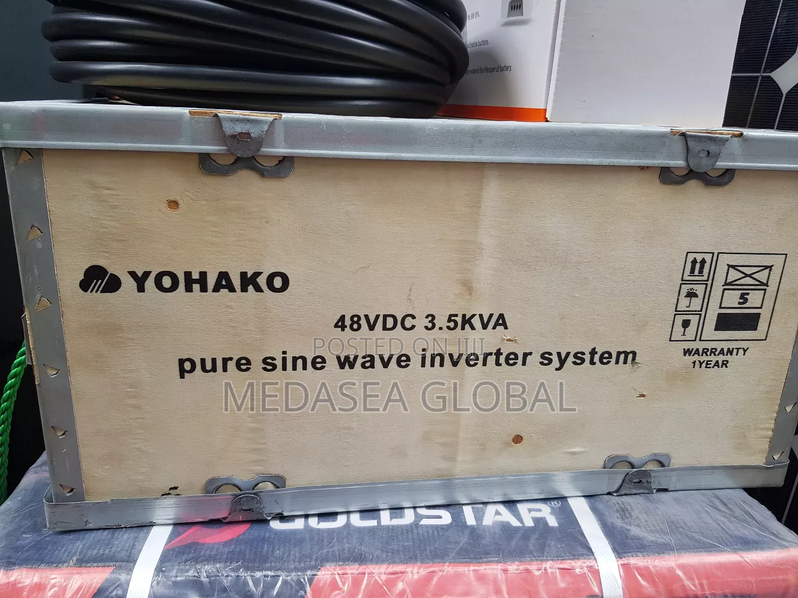 Complete Setup With 3.5kva Inverter