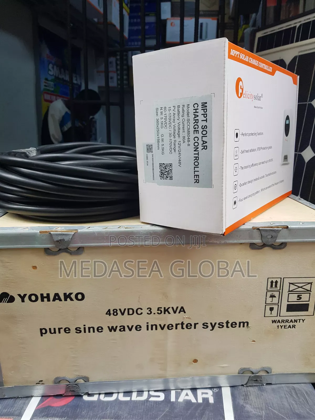 Complete Setup With 3.5kva Inverter