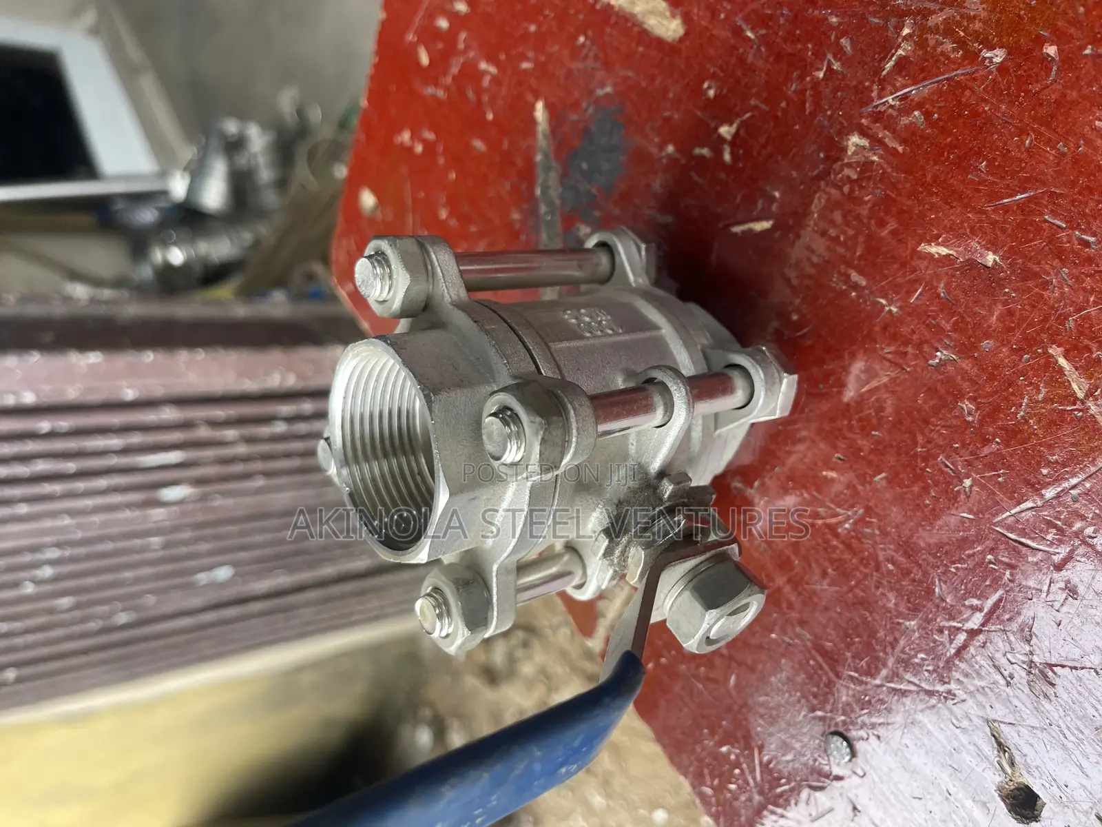 Ball Value Threaded and Welded 4 Bolt Fittings