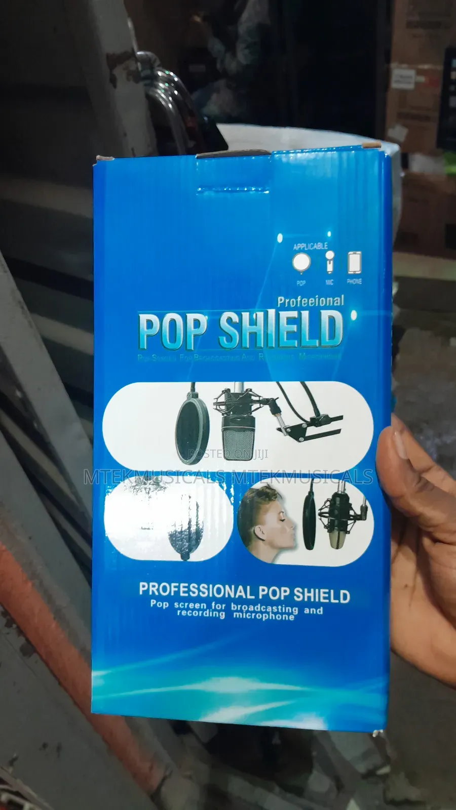 Professional Pop Shield