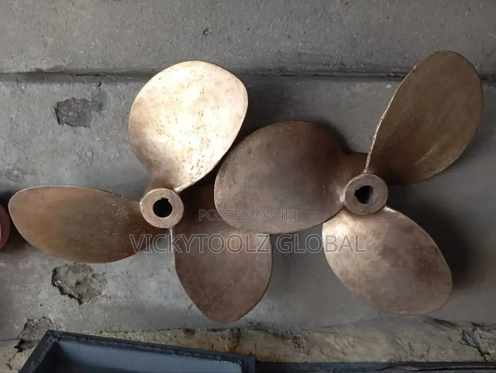 Brass Ship Propeller 3 Blade ()
